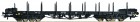 67550 Roco 4 axle Flat car
